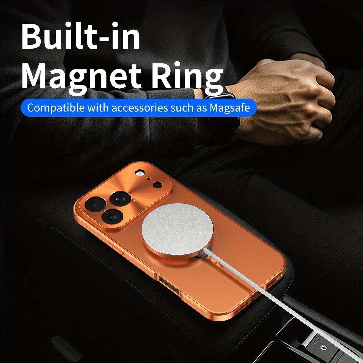 Privacy Screen & Magnetic Phone Case for iPhone