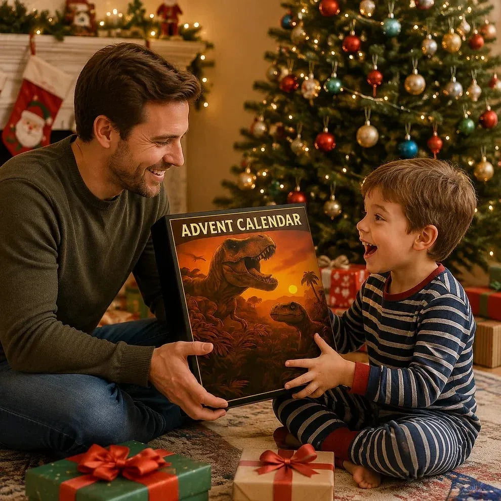 🦖Dinosaur Advent Calendar, 24‐Day Christmas Countdown Calendar