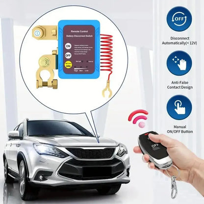 🔥🔒⚡Remote control of car devices for anti-theft safety