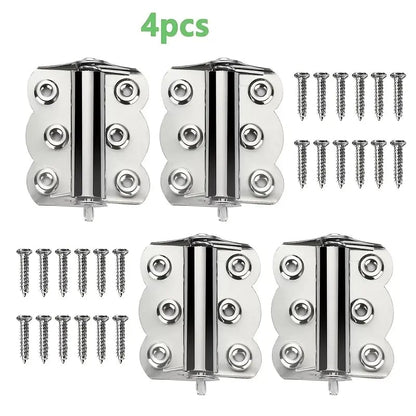 🔥LAST DAY 49% OFF - 🛠️🚪Stainless Steel Spring Butterfly Hinges, Self Closing Door Hinges