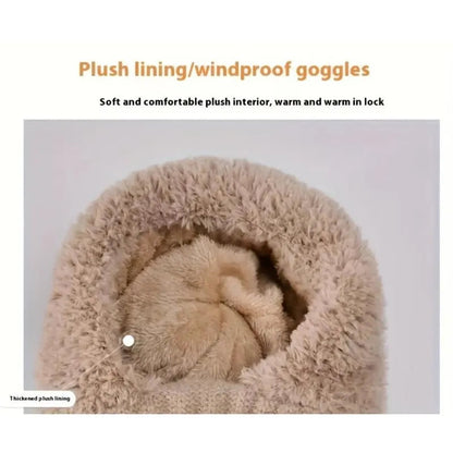 ✨ Cozy White Knit Beanie for Women Fall Winter Warmth ❄️