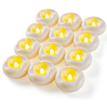 Floating LED Candles 🕯️ – Water-Activated Flameless Lights for Special Occasions