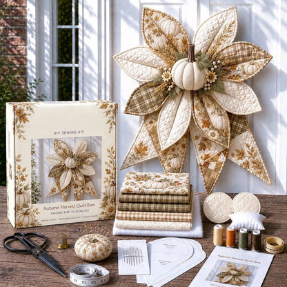 Large Patchwork Bow Sewing Kit