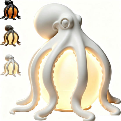 🎁🎉Only $29.99 This Week🌟🐙 Ocean Sculpture Octopus Ambient Table Lamp