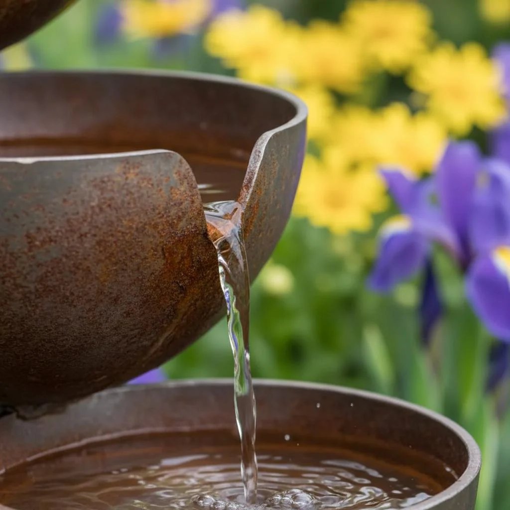 🔥Hot Sale🔥Bring Life Back To Your Garden – Rain Catcher Bird Bath 🌿🐦