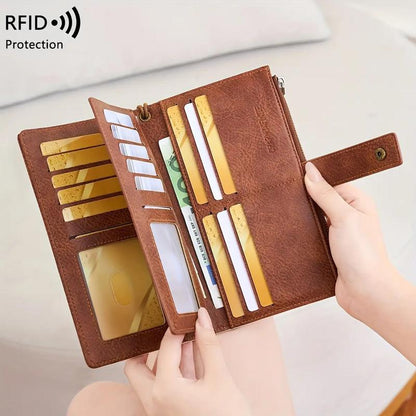 🔥Limited Time 49% Off🔥Women's RFID Blocking  Leather Wallet