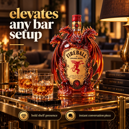 🐉🔥 Legendary Dragon Bar Decanter – Sculpted Collector Bottle for Home Bar & Gifting