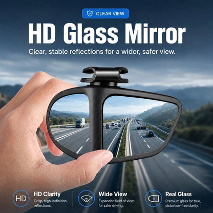 🎉🚗 360° blind spot wide-angle rearview mirror