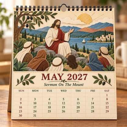 ✝️ 2027 Walking With Jesus Wall Calendar