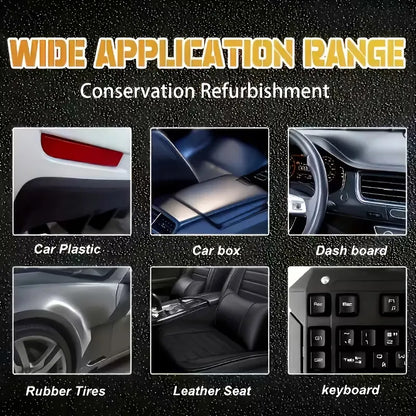 Premium Tire Coating & Trim Restorer: Bring Back the Original Deep Black Shine to Rubber and Plastic