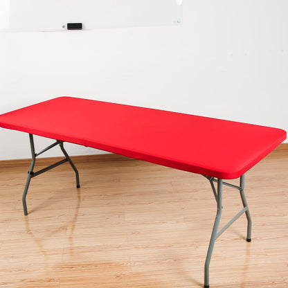 Pack Stretch Fabric Table Top Cap Cover, fits 4ft/6ft/8ft Tables