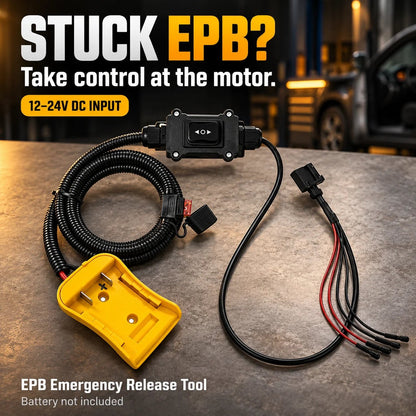 🔧 12–24V EPB Emergency Release & Service Tool – Direct Forward & Reverse Motor Control