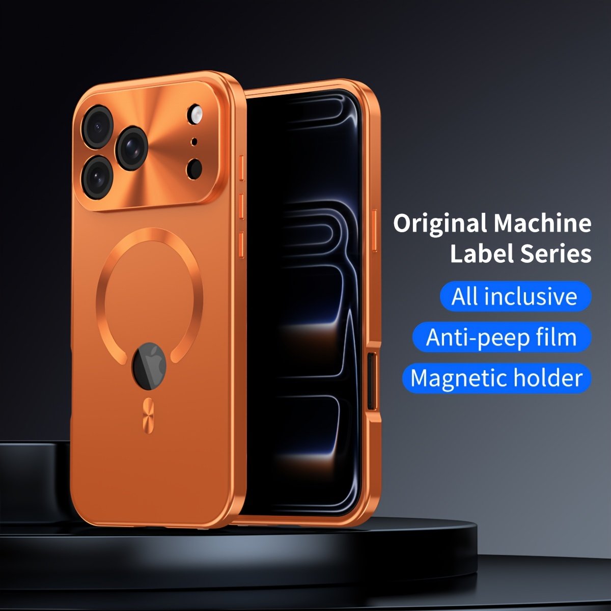 Privacy Screen & Magnetic Phone Case for iPhone