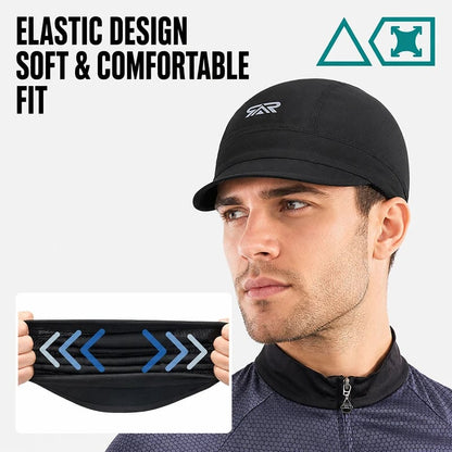 🔥HOT SALE🔥💯Quick-Dry Breathable Helmet Liner Sun Visor Skull Cycling Cap