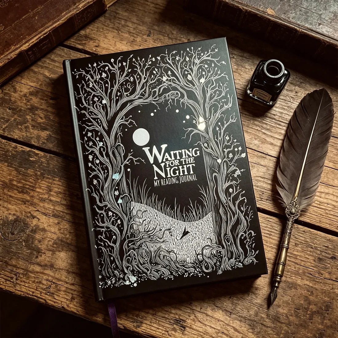 🔥HOT SALE🔥📖The Essential Reading Journal: Waiting for the Night Edition(📚Hardcover & Durability Line)