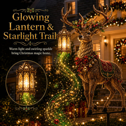 🔥Buy 2 Get 20% OFF🔥Light-Up Reindeer Christmas Yard Stake