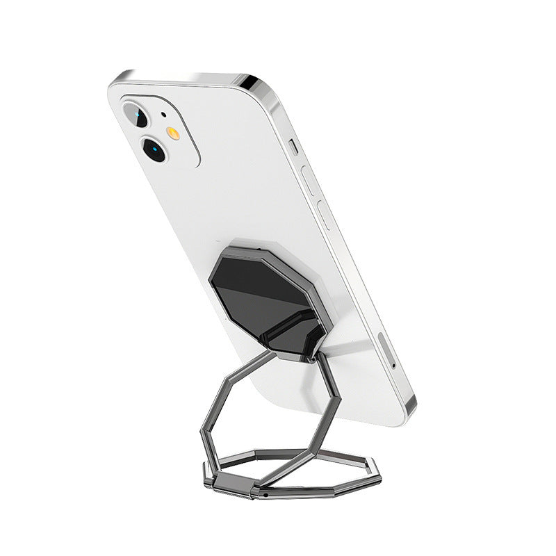 360° Rotating Foldable Phone Ring Holder Stand with Magnetic Mount Support