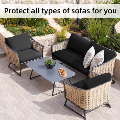 🪑 Stretch Sofa Cushion Covers Set (4 / 8 / 12 PCS)
