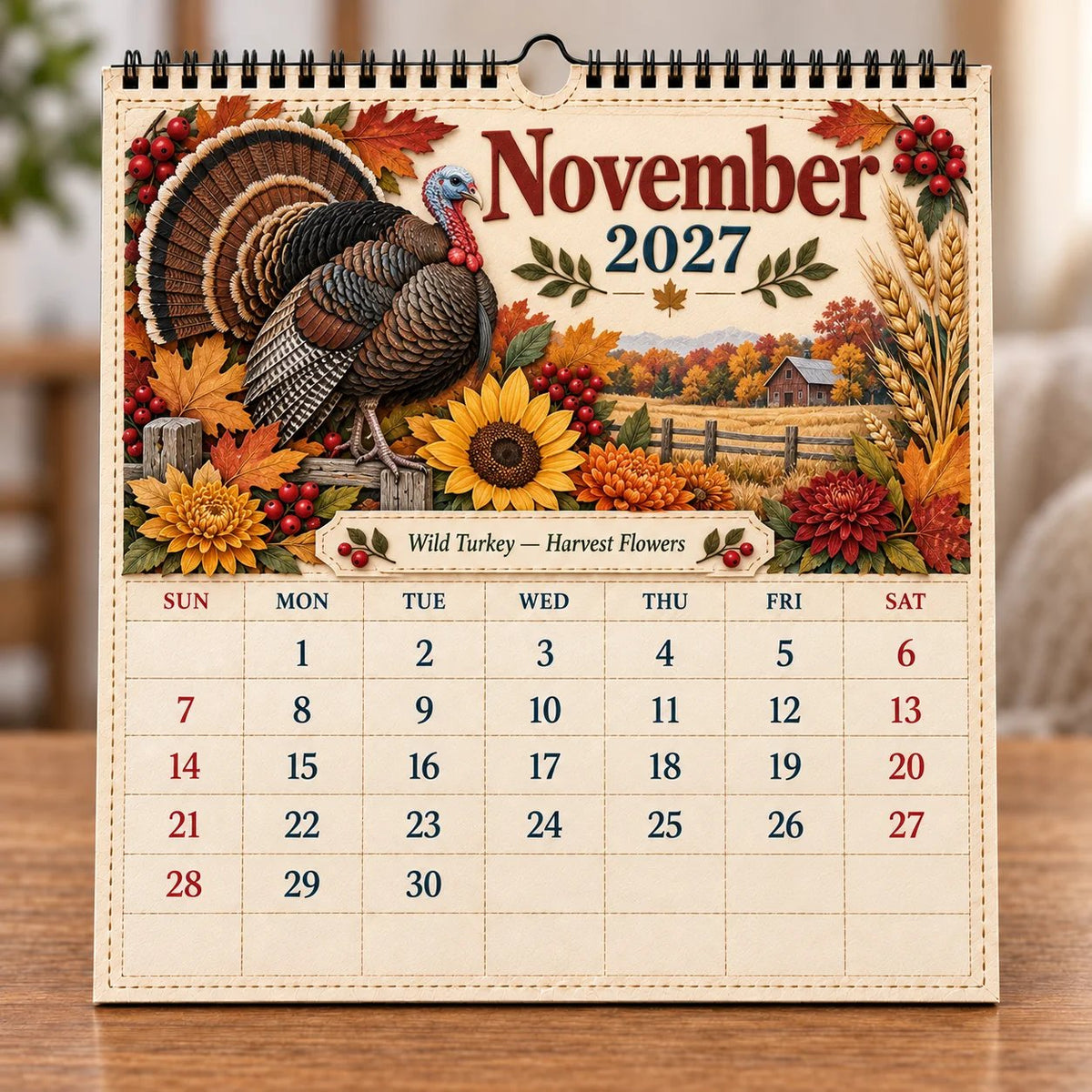 🐦 2027 Birds Of America Wall Calendar | A Year of Beautiful Birds & Nature