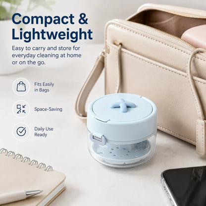 💙Clean, Drain & Store in One🔥3-in-1 Leak-Proof Retainer Cleaning Case with Mirror, Drain Tray - Travel Storage✈️