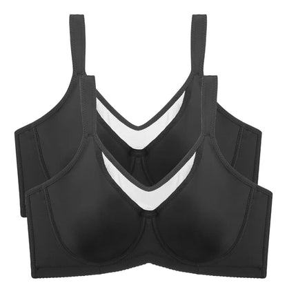 💐Women's Elegant Sheer Full Coverage Minimizer Bra ✨ Plus Size for Large Busts | No Digging, No Spillage & Ultra Comfy