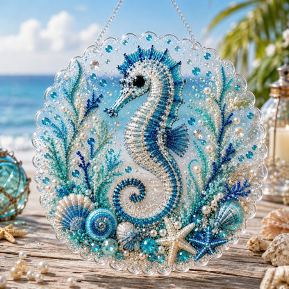 🔥 Last Day 49% OFF - 🌊✨Ocean Pearl Art DIY Hanging Ornament Kit
