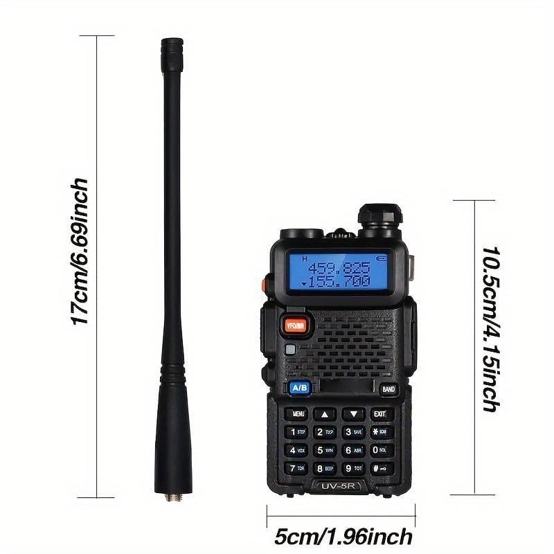 📻✨UV-5R Dual Band Ham Radio: Portable Handheld Two-Way Communication, Stay Connected Anywhere
