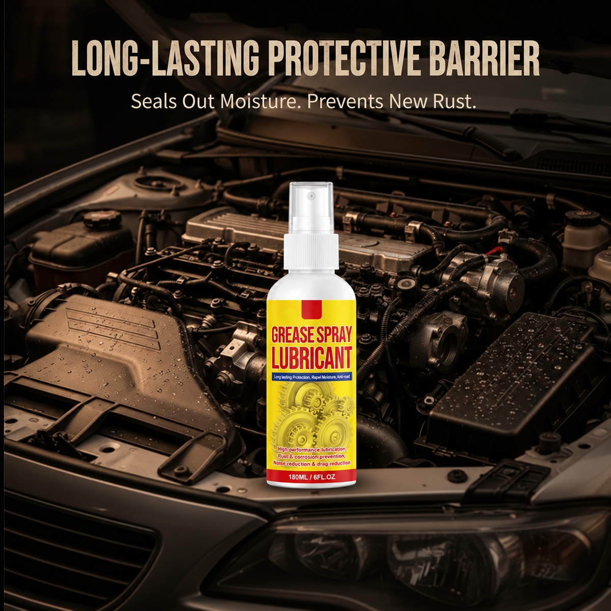 🔧 Anti-Rust Lubricant Spray & Rust Remover – Loosen Rust, Lubricate Metal & Help Protect Against Corrosion