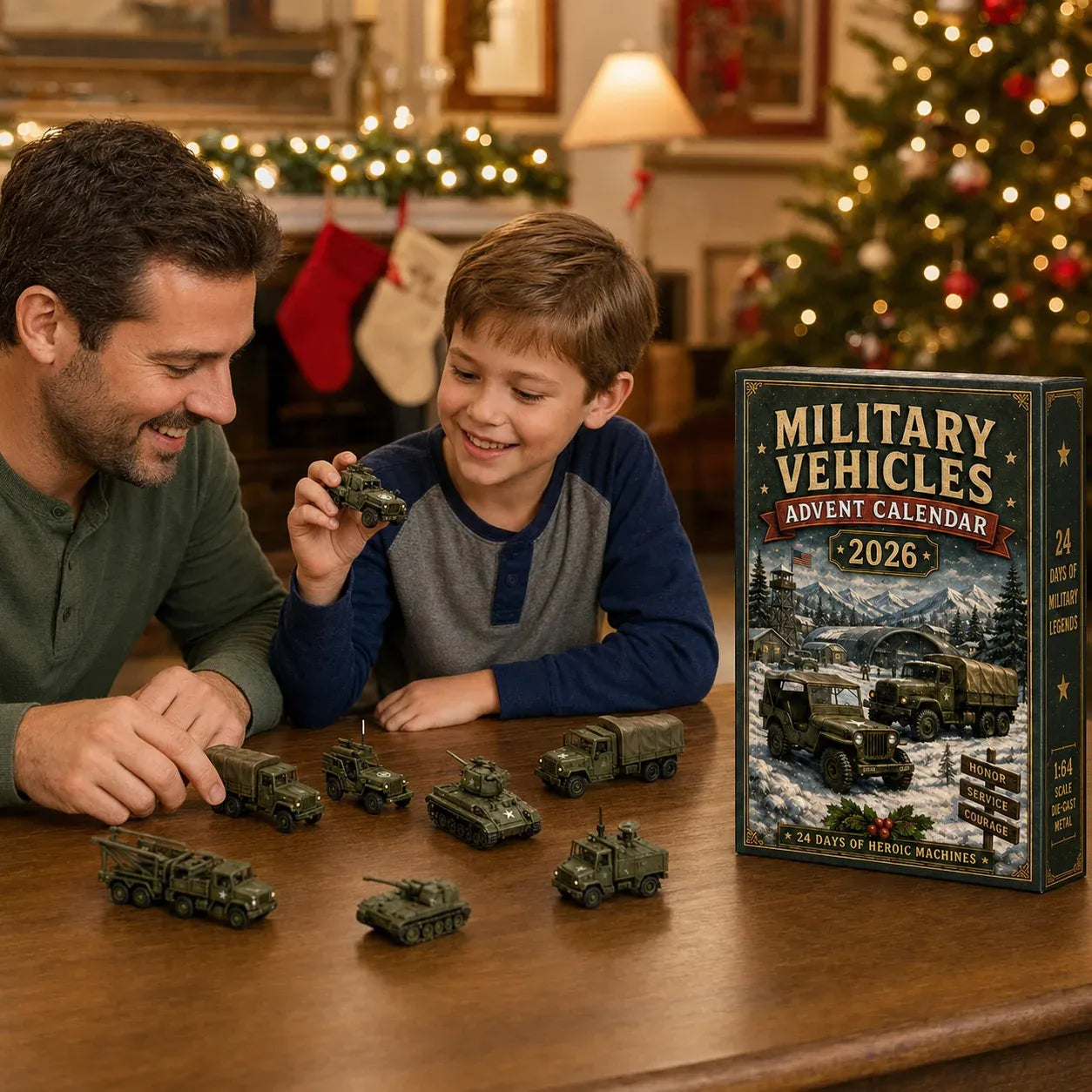 ⭐🚗 2026 Vehicle Advent Calendar Collection – 24 Days of Classic Machines, Trucks & Military Legends 🎁✨