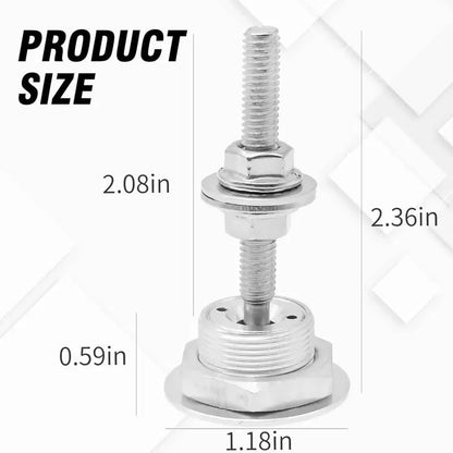 🔒⚡ 4-Pack Heavy-Duty Aluminum Quick-Release Latches – Secure Locking & Instant Access