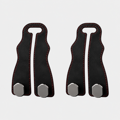 Suede Leather Car Seat Hook