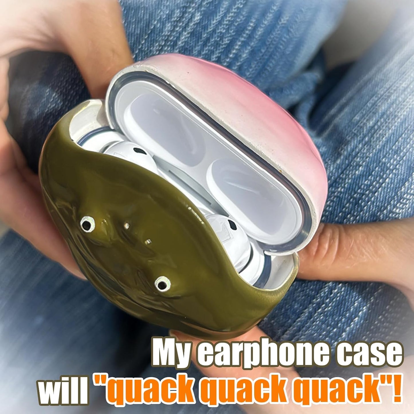 3D Frog AirPods Case - The Cute Personality Upgrade Your Earbuds Deserve