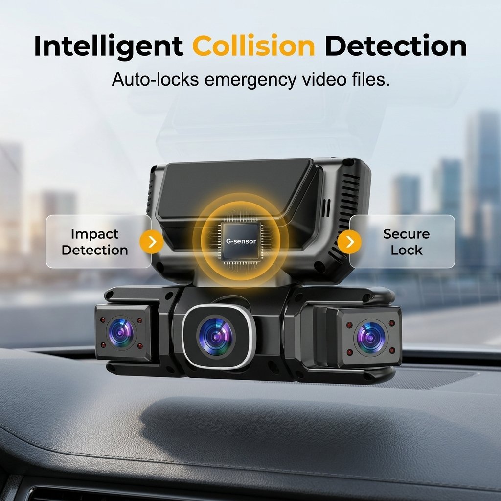🔥360° Car Dash Cam