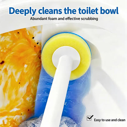 Disposable Toilet Scrubber Brush Kit