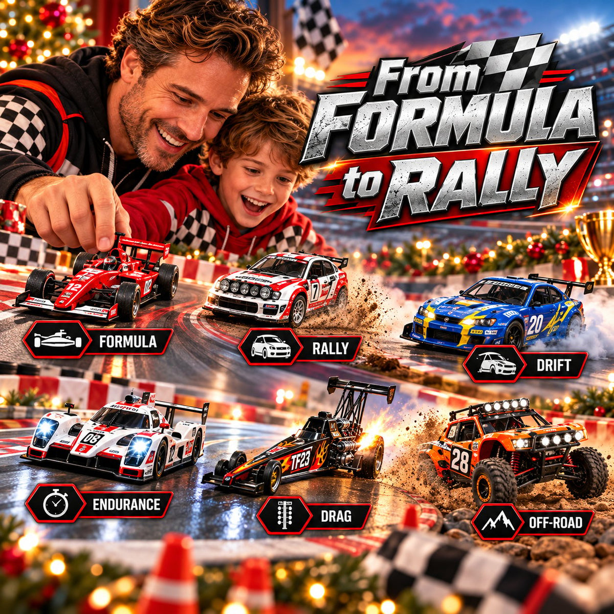 🏁 2026 Racing Machines Advent Calendar – 24 Unique Racers