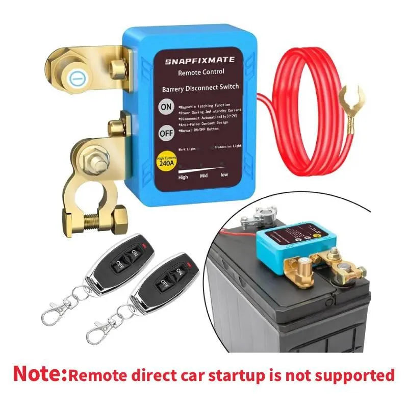 🔥🔒⚡Remote control of car devices for anti-theft safety