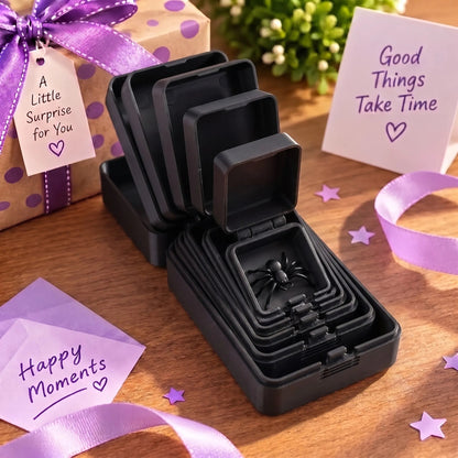 💯🎁 6-Layer Nesting Prank Gift Box | Pick Your Surprise: Middle Finger, Spider or Number 67