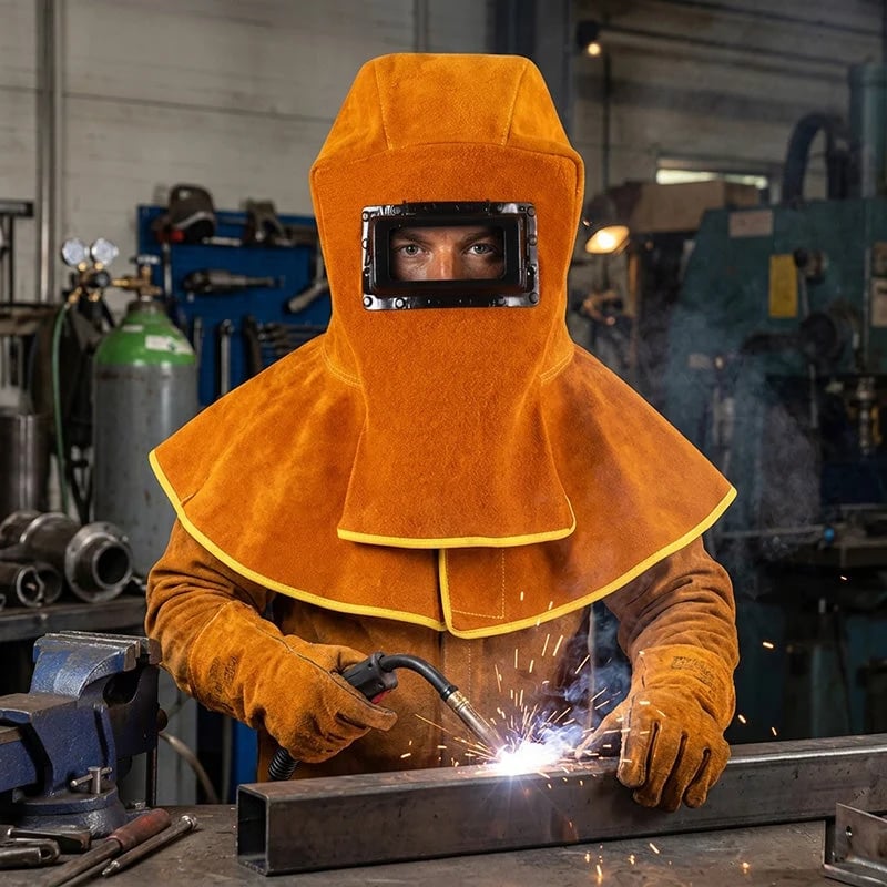 📢📢40% OFF !! ⏰Heavy-Duty Welding Mask with Neck & Shoulder Cover