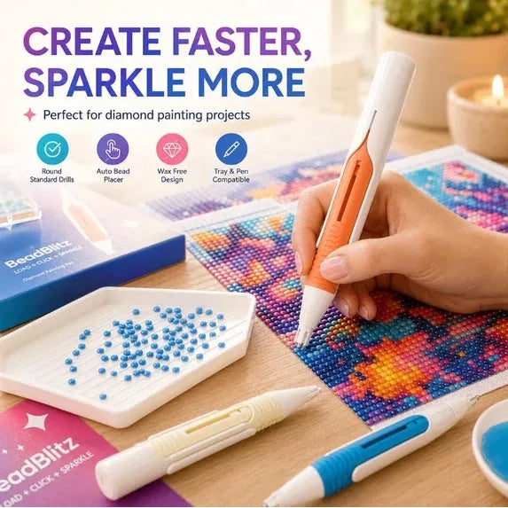 💎 Automatic Diamond Painting Bead dispenser