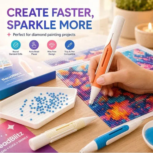 💎 Automatic Diamond Painting Bead dispenser