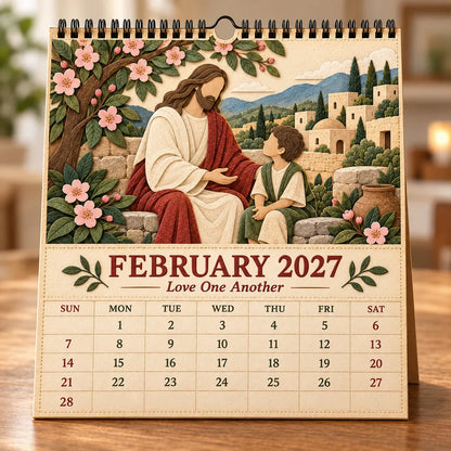 ✝️ 2027 Walking With Jesus Wall Calendar
