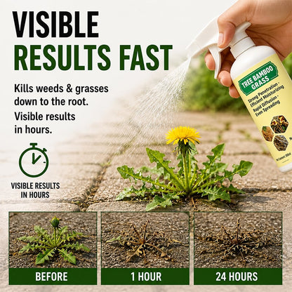 🌿Fast-acting Natural Weed & Grass Killer Spray