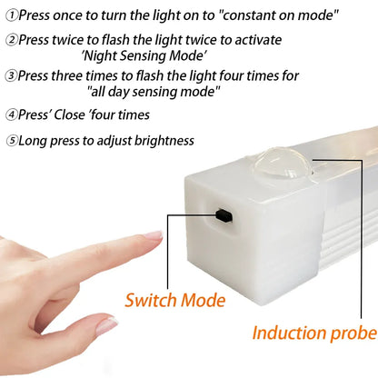 🔥💡 Punch-free Smart Sensor Magnetic Rechargeable LED Lights