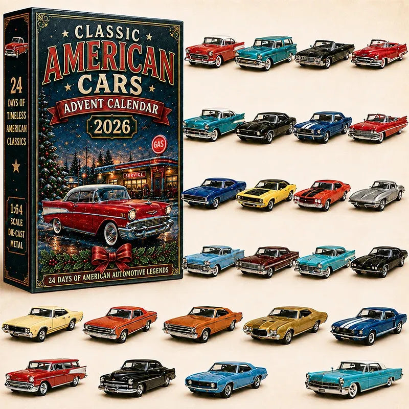 ⭐🚗 2026 Vehicle Advent Calendar Collection – 24 Days of Classic Machines, Trucks & Military Legends 🎁✨
