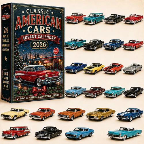 ⭐🚗 2026 Vehicle Advent Calendar Collection – 24 Days of Classic Machines, Trucks & Military Legends 🎁✨