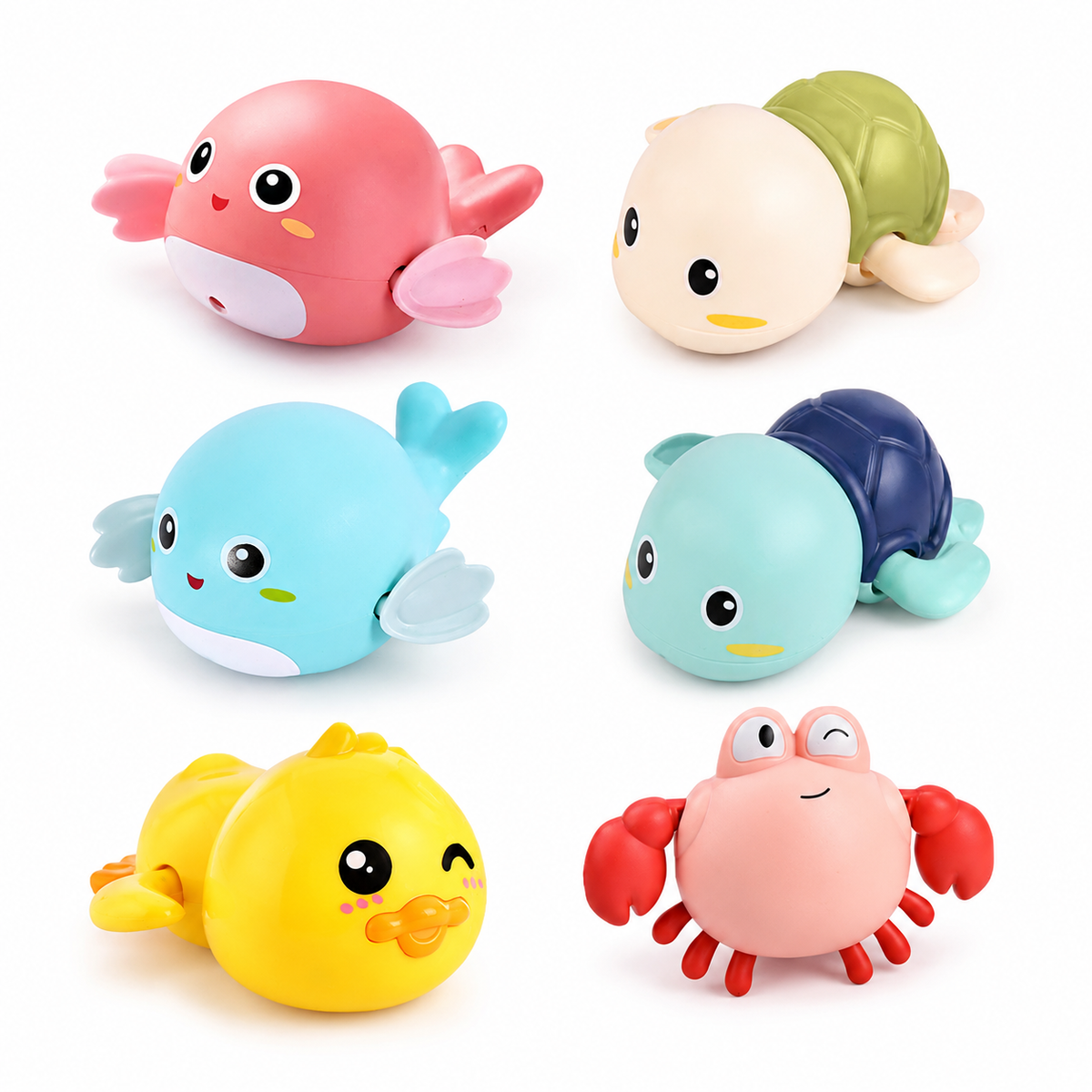 Swimming Baby Bath Toys, Water Pool Floating Wind Up Toys