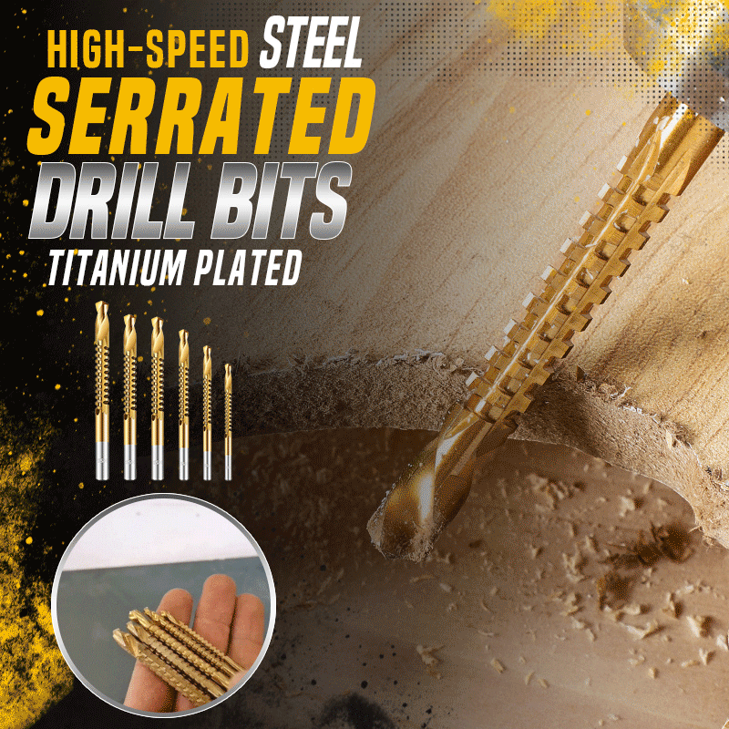 🔧 LIMITED-TIME 50% OFF! ⚙️ Twist Drill Bit Set – High-Speed Steel, Titanium-Coated & Multi-Material Ready 🧰