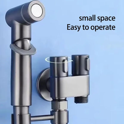 Free Shipping 🎉 1-In-2-Handheld Out Dual Control Valve Bidet Sprayer for Toilet