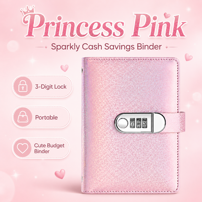 🔐 Lockable Cash Savings Binder with 100 Pages 💰