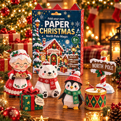 Fold Your Own Paper Christmas